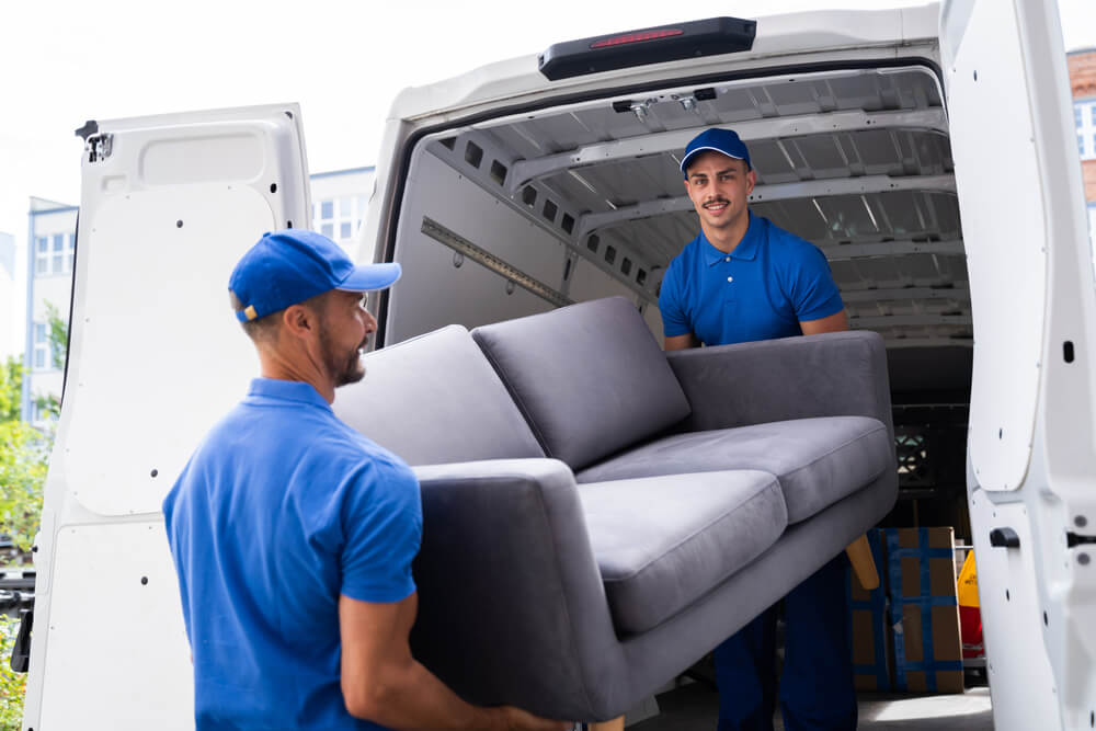 Professional Movers Wrapping Furniture Paterson